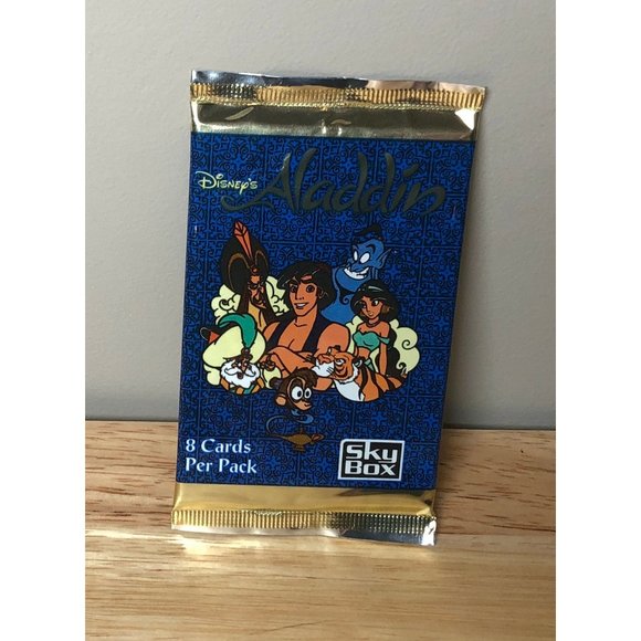 3 Disney's Aladdin Trading Card Packs by Skybox - Picture 1 of 2